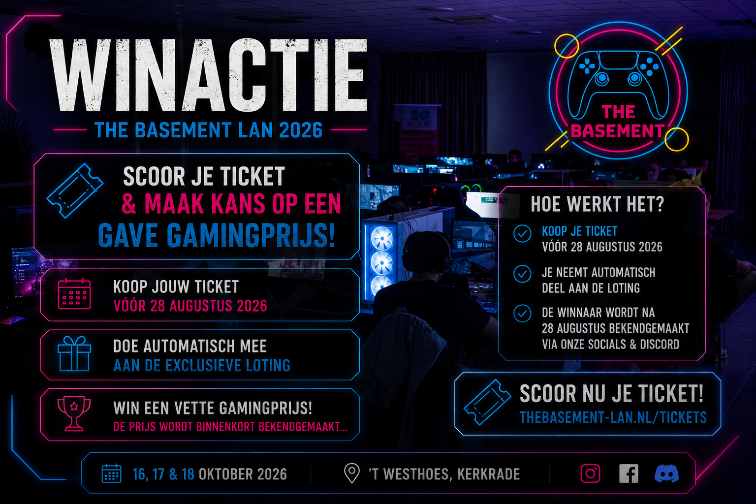 WIN EEN GAMINGPRIJS!
