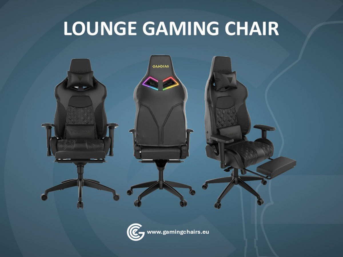 Lounge XL Gaming Chair – model P1-L RGB